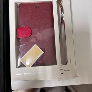 Michael Kors Leather Folio with wrist strap
